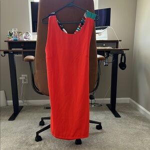 Lulu's Red Sheath Cocktail Dress